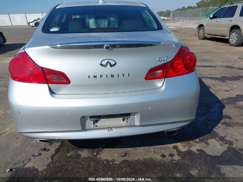 2010 Infiniti G37 Journey VIN: JN1CV6APXAM202449 Lot: 40560898