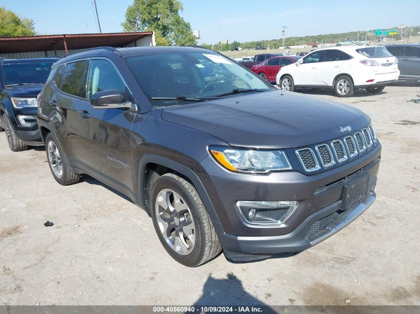 VIN 3C4NJCCB8KT659855 2019 Jeep Compass, Limited Fwd no.1