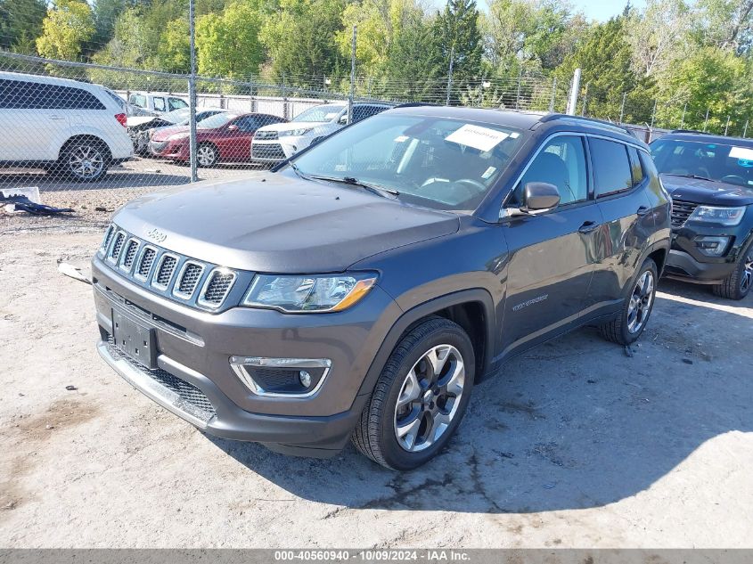 VIN 3C4NJCCB8KT659855 2019 Jeep Compass, Limited Fwd no.2