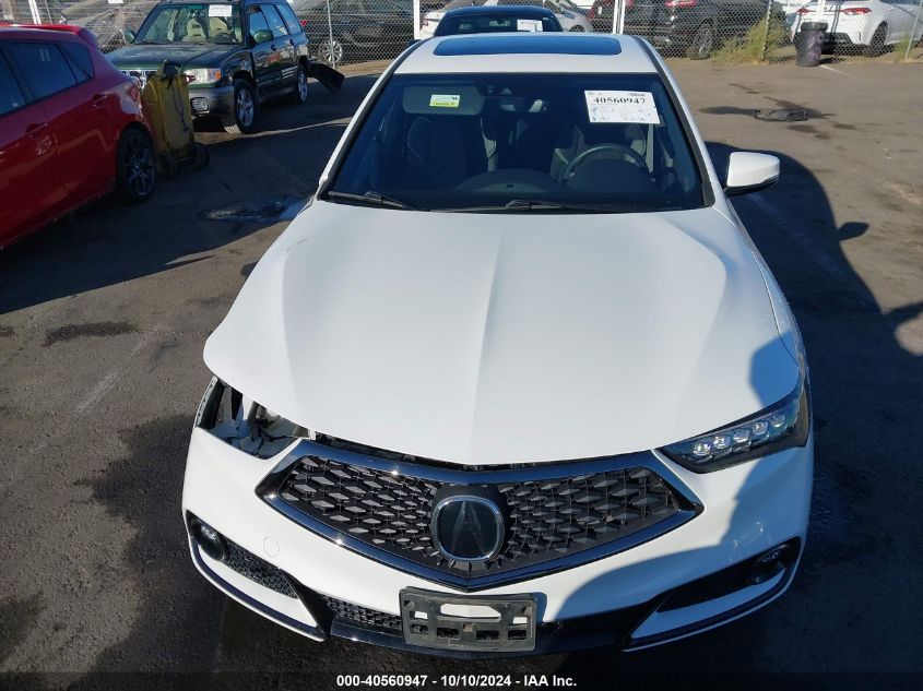 2019 Acura Tlx Tech A-Spec Pkgs/W/A-Spec Pkg Red Leather VIN: 19UUB1F68KA002204 Lot: 40560947