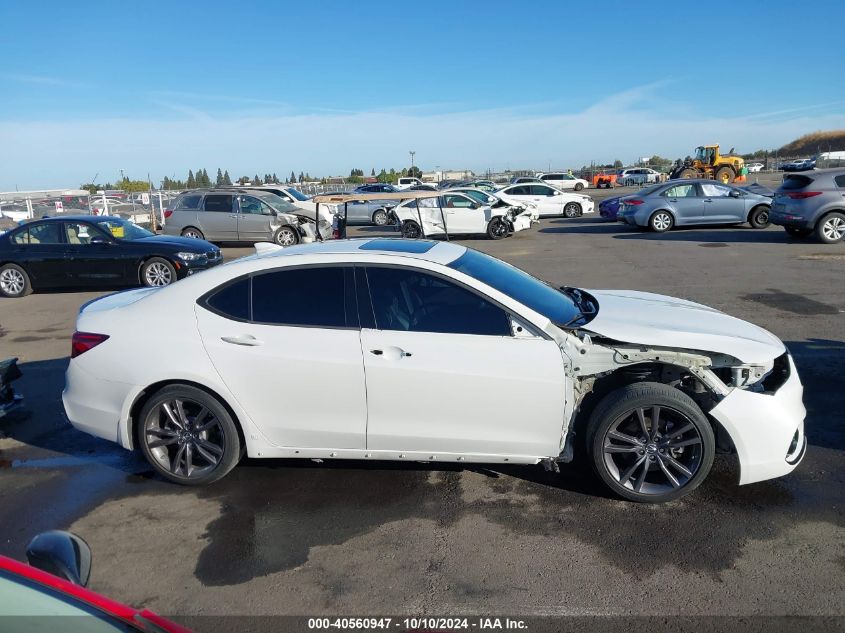 2019 Acura Tlx Tech A-Spec Pkgs/W/A-Spec Pkg Red Leather VIN: 19UUB1F68KA002204 Lot: 40560947