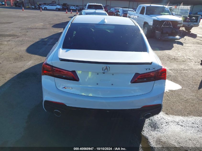 2019 Acura Tlx Tech A-Spec Pkgs/W/A-Spec Pkg Red Leather VIN: 19UUB1F68KA002204 Lot: 40560947