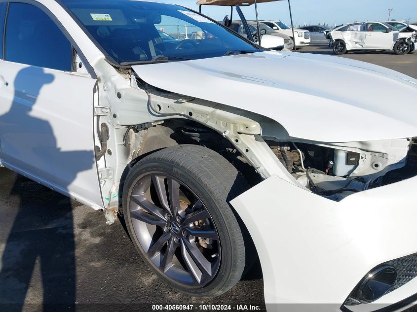 2019 Acura Tlx Tech A-Spec Pkgs/W/A-Spec Pkg Red Leather VIN: 19UUB1F68KA002204 Lot: 40560947