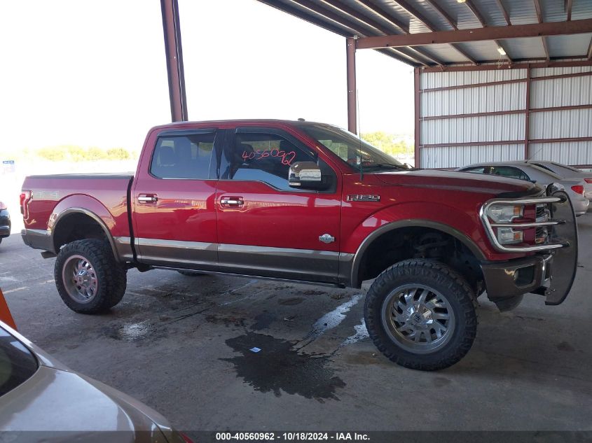 2016 Ford F-150 King Ranch VIN: 1FTEW1EF8GFD19919 Lot: 40560962