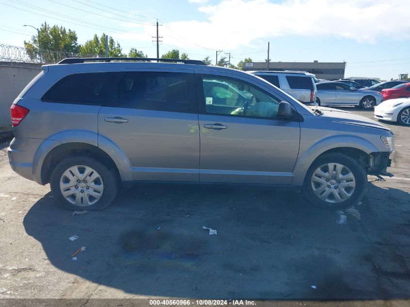 2017 Dodge Journey Se VIN: 3C4PDCAB9HT674022 Lot: 40560966