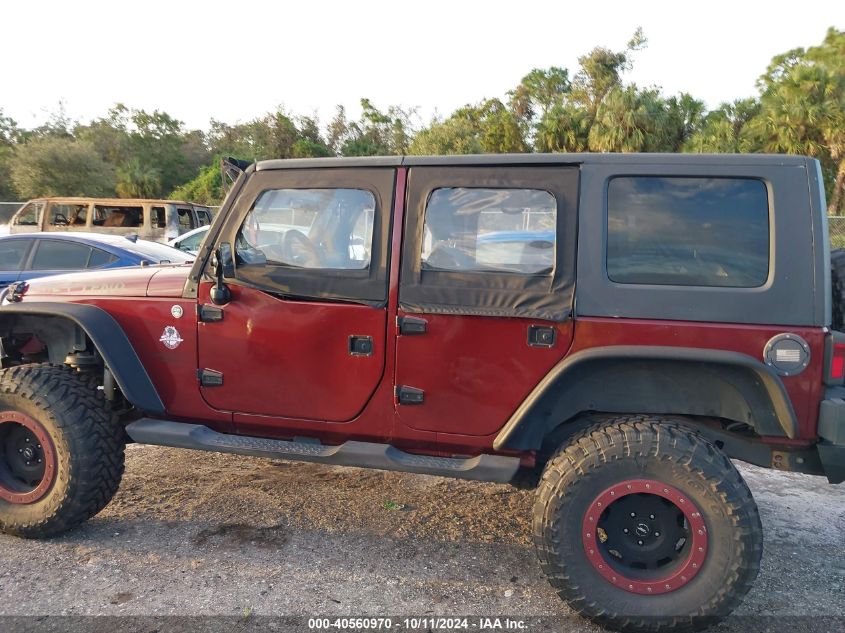 1J4GA59107L146308 2007 Jeep Wrangler Unlimited Sahara