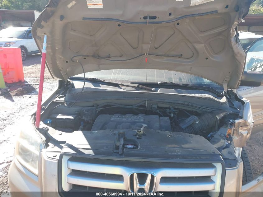 2HKYF181X6H545607 2006 Honda Pilot Lx