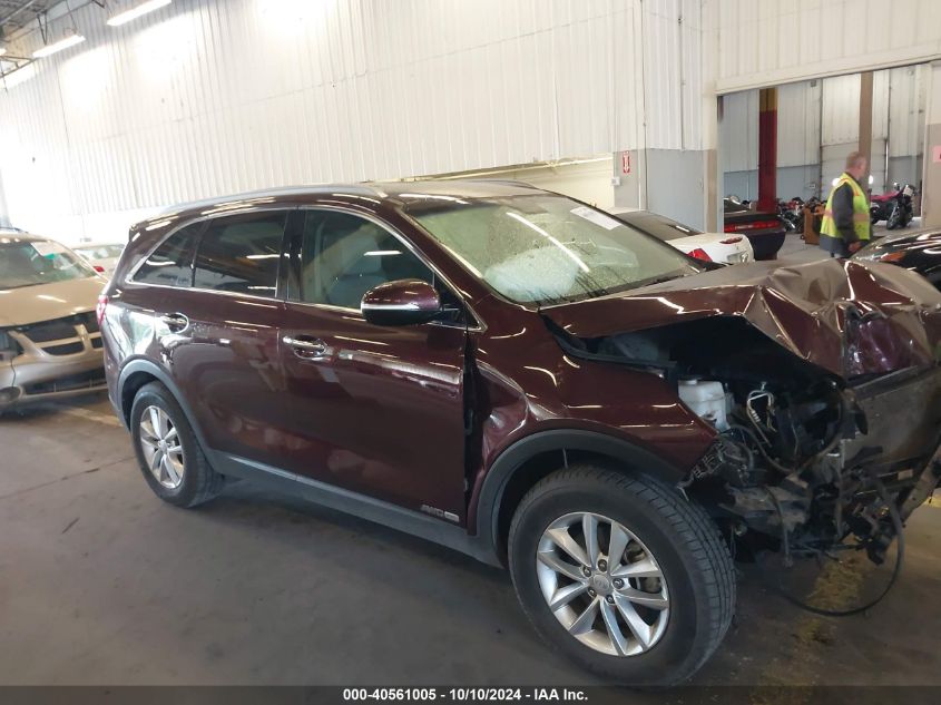 2017 KIA SORENTO 3.3L LX - 5XYPGDA55HG199502