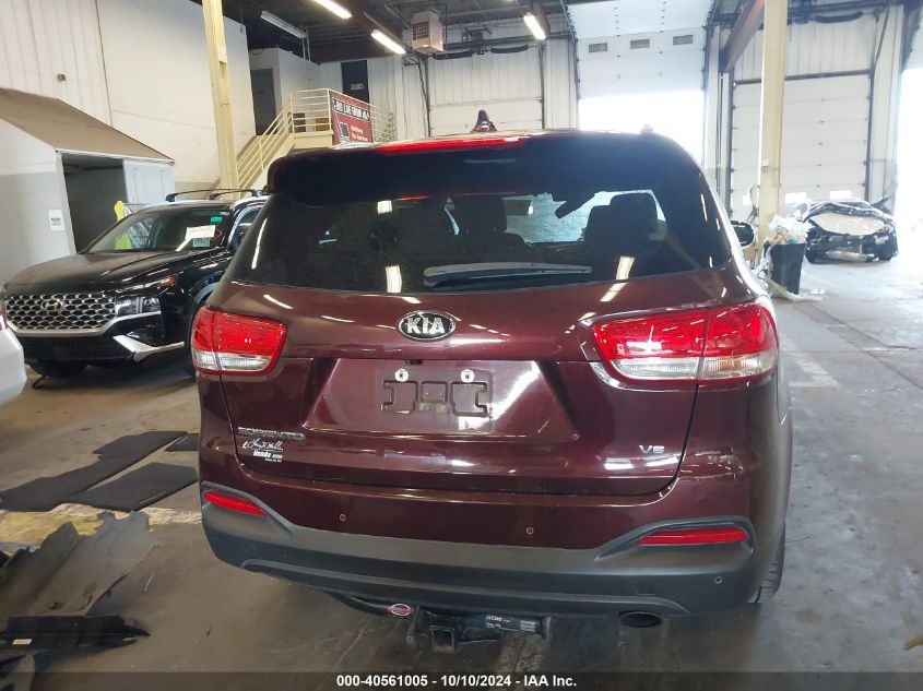 2017 KIA SORENTO 3.3L LX - 5XYPGDA55HG199502