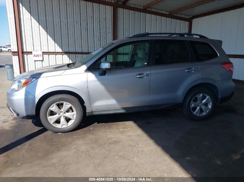 2016 Subaru Forester 2.5I Limited VIN: JF2SJAHC5GH434664 Lot: 40561020