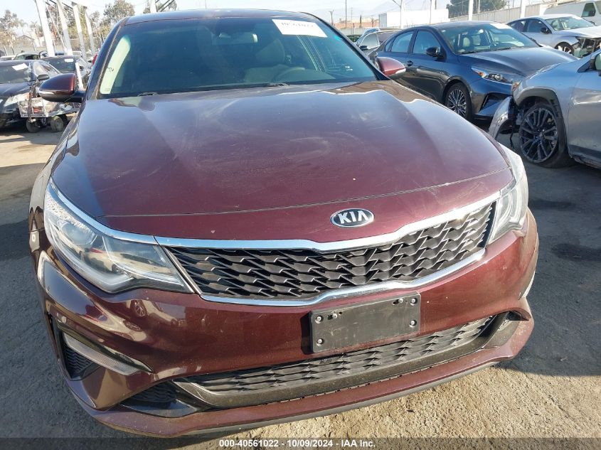 5XXGT4L36LG390687 2020 Kia Optima Lx/S/Se