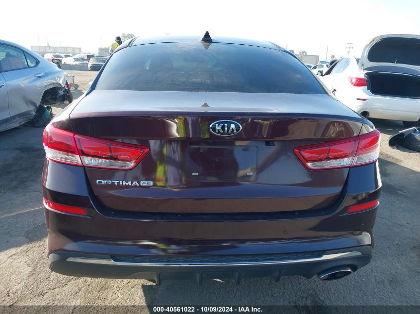 5XXGT4L36LG390687 2020 Kia Optima Lx/S/Se