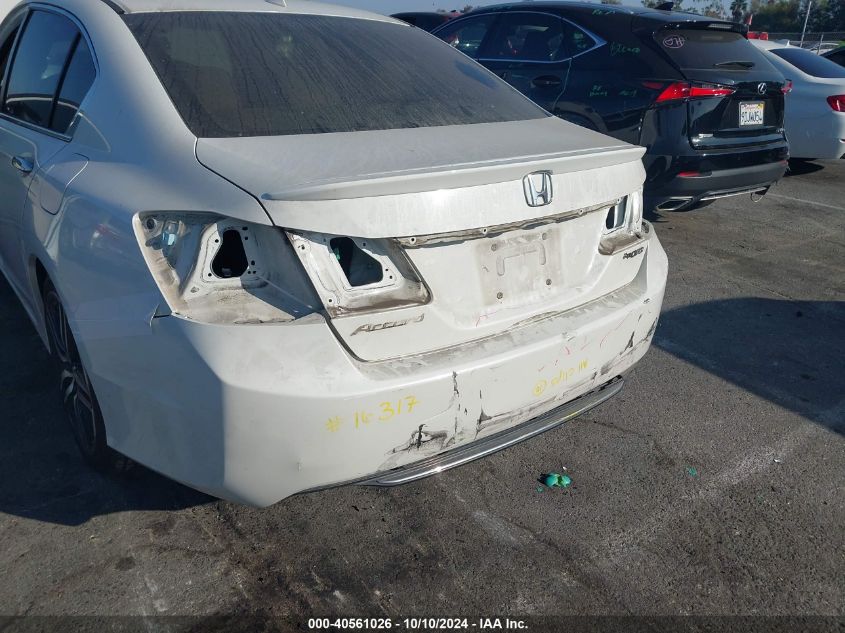 1HGCR2F88DA160981 2013 Honda Accord Ex-L