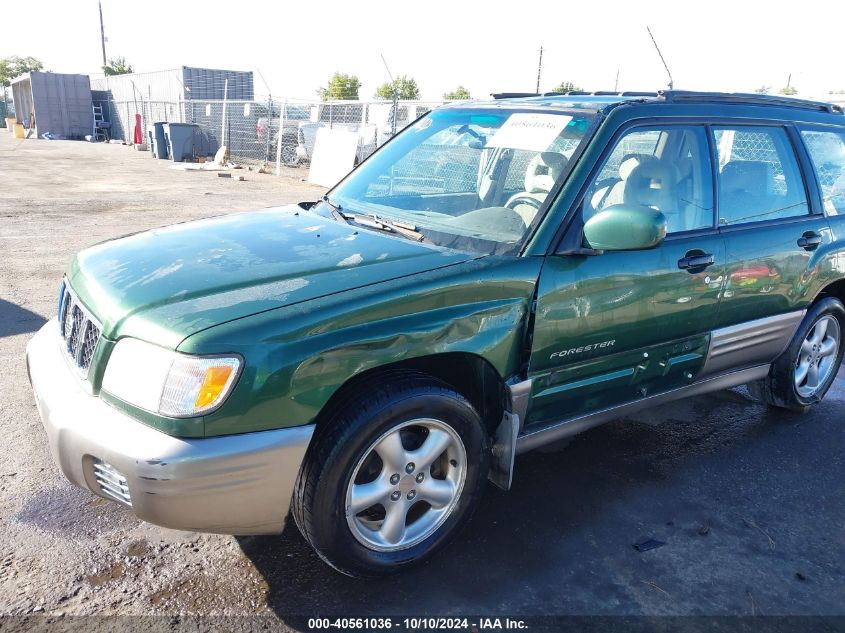 2002 Subaru Forester S VIN: JF1SF65542H741535 Lot: 40561036