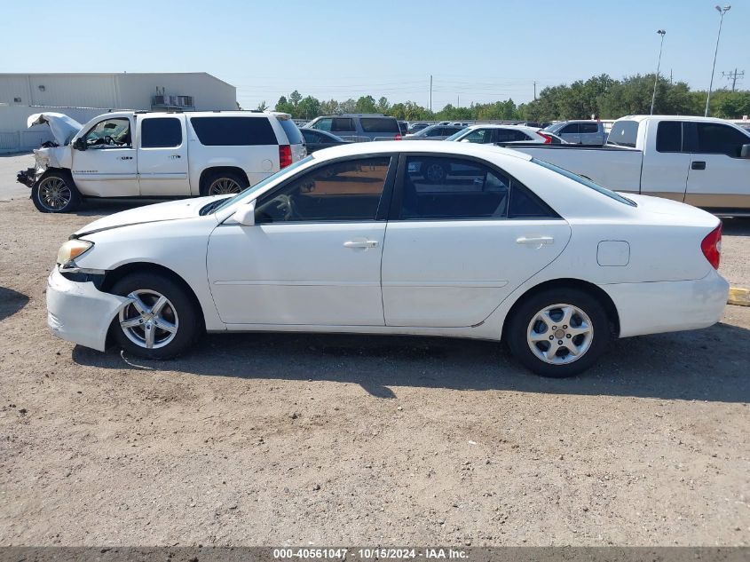 2003 Toyota Camry Le VIN: JTDBE32K430240425 Lot: 40561047