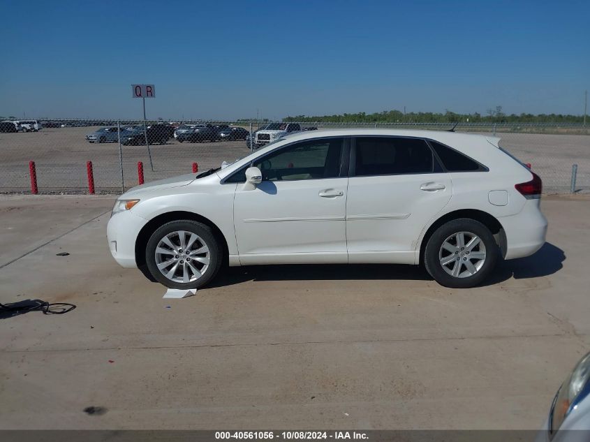 2013 Toyota Venza Le VIN: 4T3ZA3BB0DU077845 Lot: 40561056