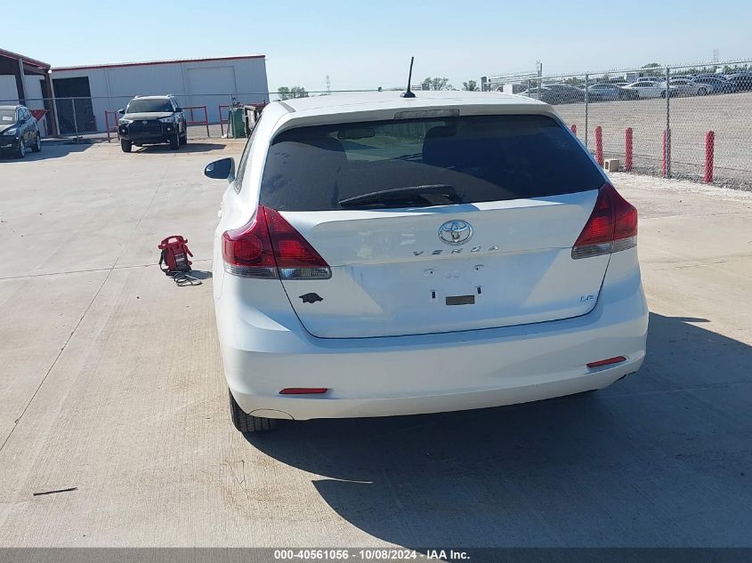 2013 Toyota Venza Le VIN: 4T3ZA3BB0DU077845 Lot: 40561056