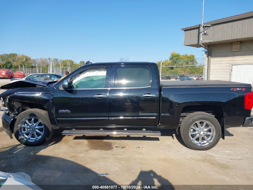 2018 Chevrolet Silverado 1500 High Country VIN: 3GCUKTEJ4JG554086 Lot: 40561077