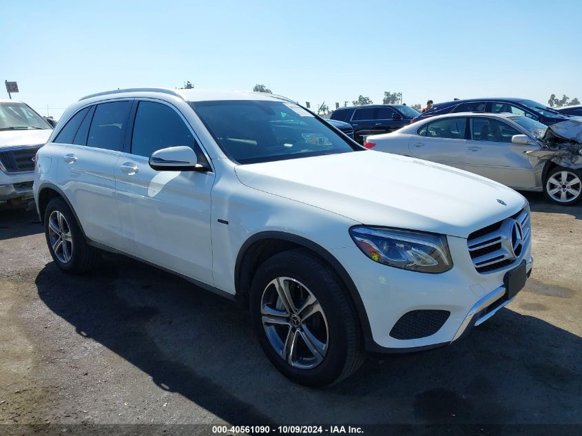 VIN WDC0G5EB0KF624166 2019 Mercedes-Benz GLC 350E,... no.1