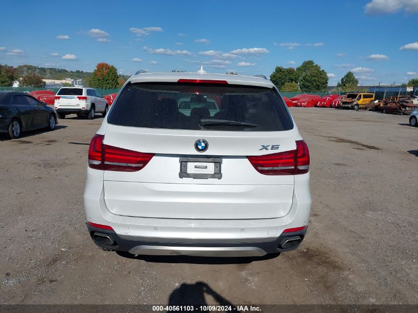 2018 BMW X5 xDrive35D VIN: 5UXKS4C52J0Y19805 Lot: 40561103