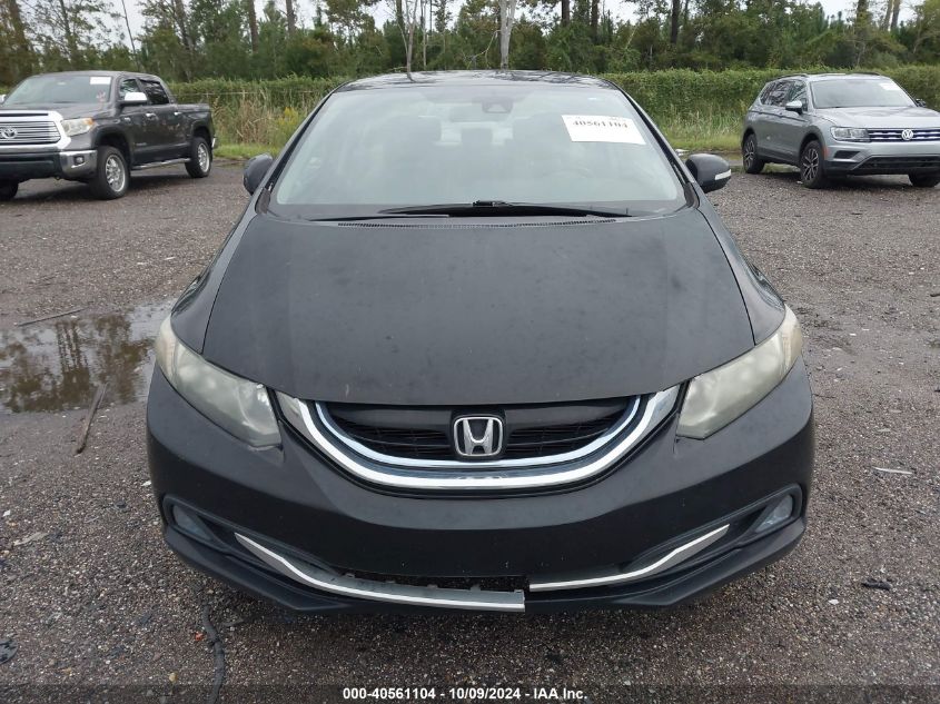 19XFB4F26DE000554 2013 Honda Civic Hybrid Hybrid