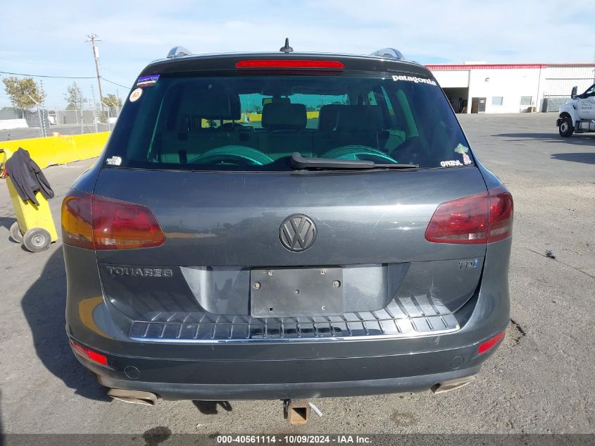 WVGFK9BPXBD006527 2011 Volkswagen Touareg Tdi Lux