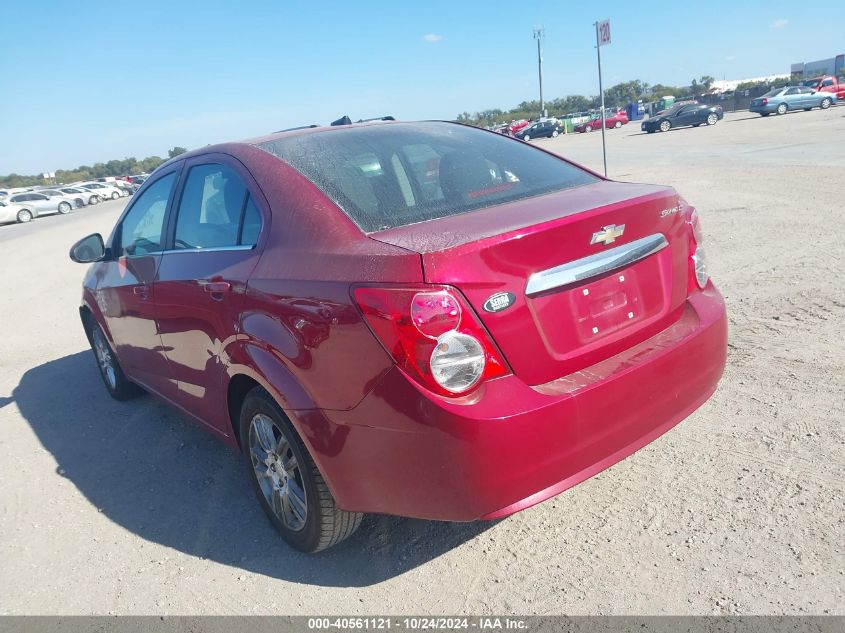 2012 Chevrolet Sonic 2Lt VIN: 1G1JC5SH9C4221243 Lot: 40561121