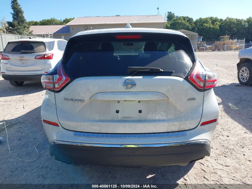 5N1AZ2MH7HN143009 2017 Nissan Murano S