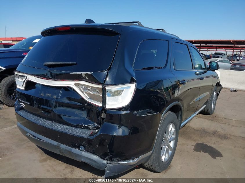 2017 Dodge Durango Sxt Rwd VIN: 1C4RDHAG3HC623032 Lot: 40561175