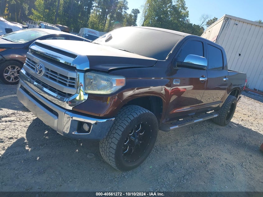 2014 TOYOTA TUNDRA 1794 5.7L V8 - 5TFGY5F17EX164347