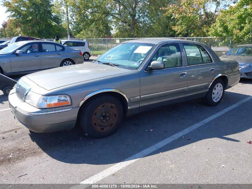 2004 Mercury Grand Marquis Gs VIN: 2MEFM74W54X639731 Lot: 40561278