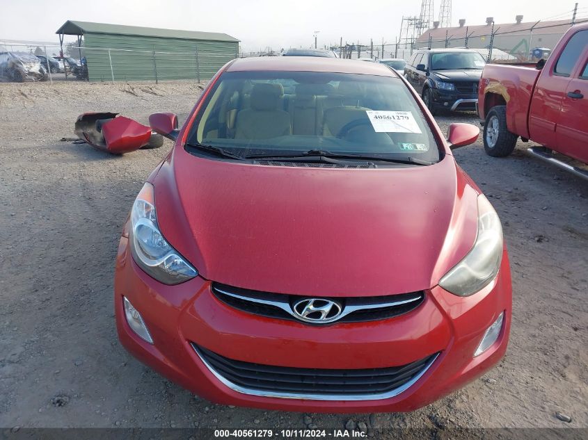 KMHDH4AEXCU417615 2012 Hyundai Elantra Gls/Limited