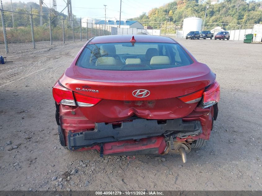 KMHDH4AEXCU417615 2012 Hyundai Elantra Gls/Limited