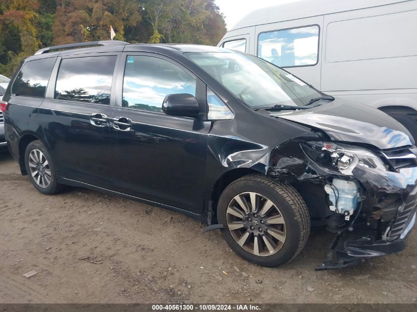 2018 Toyota Sienna Le 7 Passenger VIN: 5TDJZ3DC7JS192189 Lot: 40561300