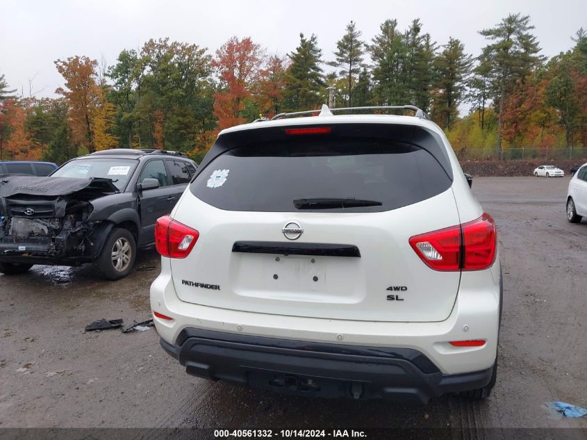 2020 Nissan Pathfinder Sl 4Wd VIN: 5N1DR2CM6LC621310 Lot: 40561332