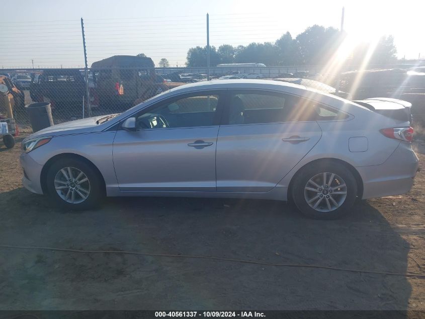 2016 HYUNDAI SONATA SE - 5NPE24AFXGH355085