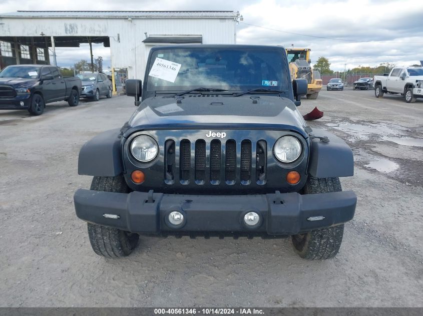 2012 Jeep Wrangler Unlimited Sport Rhd VIN: 1C4BJWKG9CL242680 Lot: 40561346