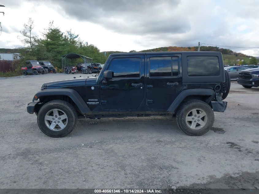 2012 Jeep Wrangler Unlimited Sport Rhd VIN: 1C4BJWKG9CL242680 Lot: 40561346