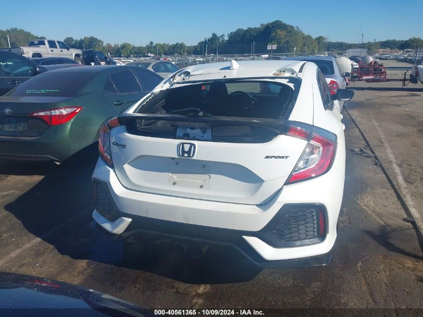 SHHFK7H48JU219584 2018 Honda Civic Sport