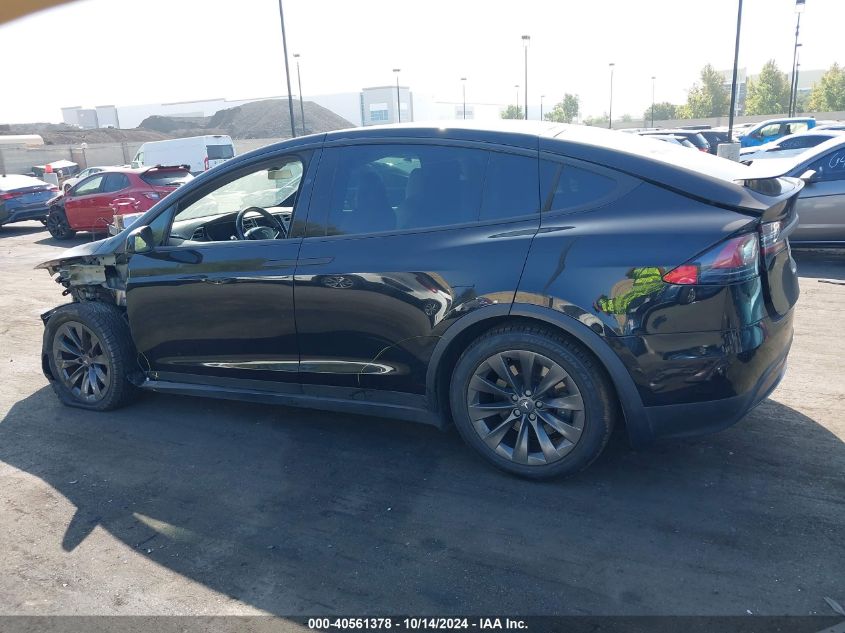 2018 Tesla Model X 100D/75D/P100D VIN: 5YJXCBE25JF089109 Lot: 40561378