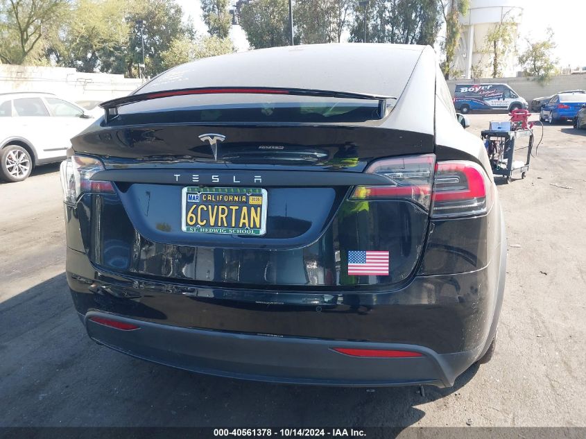 2018 Tesla Model X 100D/75D/P100D VIN: 5YJXCBE25JF089109 Lot: 40561378