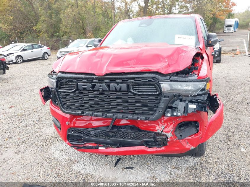 VIN 1C6SRFNP3SN587492 2025 RAM 1500 TRADESMAN  4X4 "64" BOX