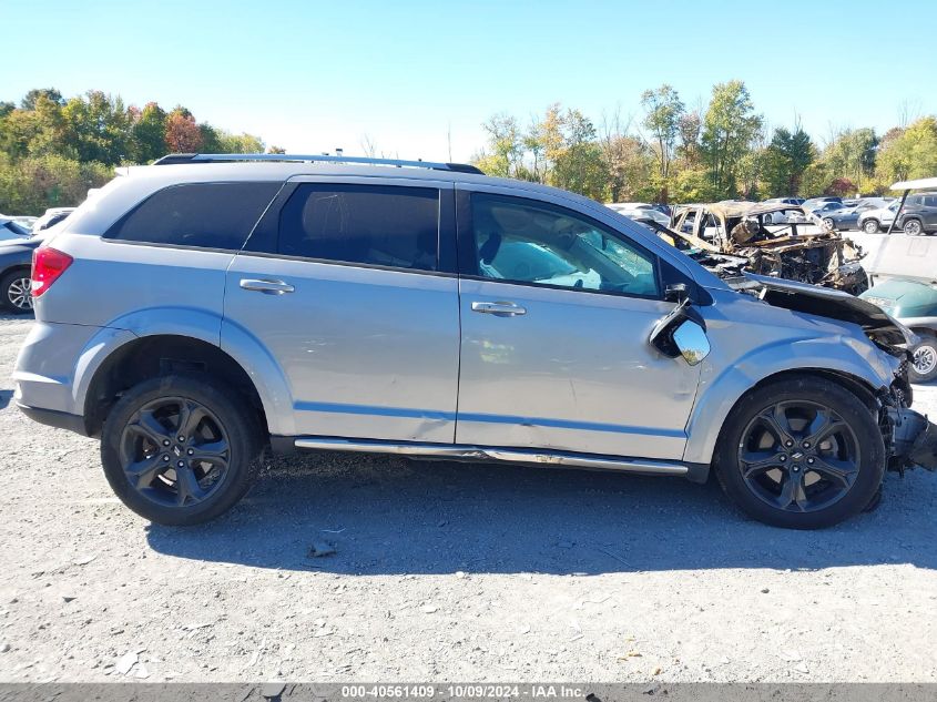 2018 Dodge Journey Crossroad Awd VIN: 3C4PDDGG1JT491485 Lot: 40561409