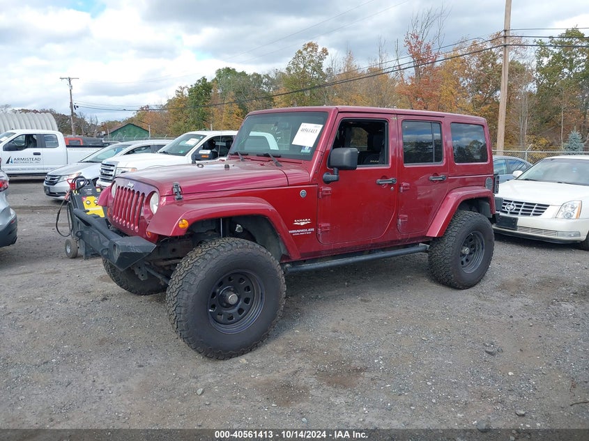 2013 JEEP WRANGLER UNLIMITED SAHARA - 1C4HJWEG2DL506619