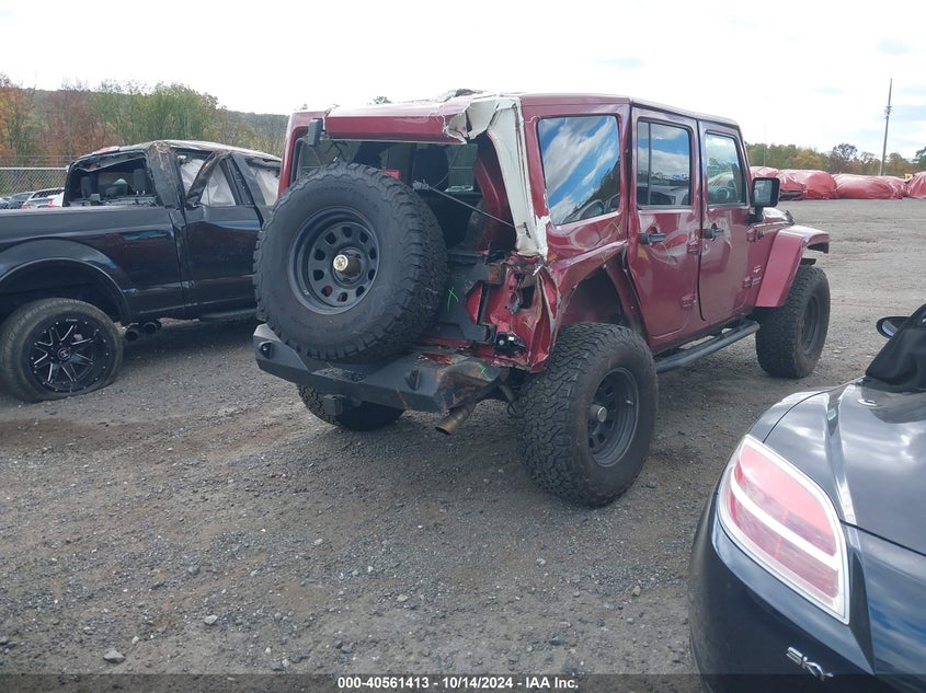 2013 JEEP WRANGLER UNLIMITED SAHARA - 1C4HJWEG2DL506619
