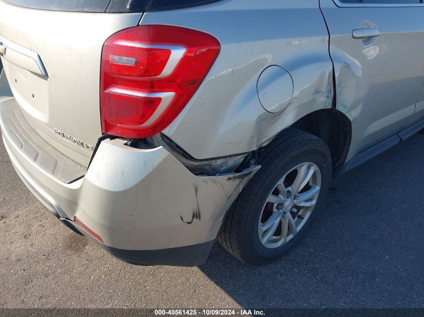 2016 Chevrolet Equinox Lt VIN: 2GNALCEK8G1170779 Lot: 40561425