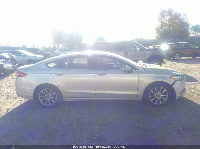 2017 FORD FUSION SE - 3FA6P0HD9HR249590