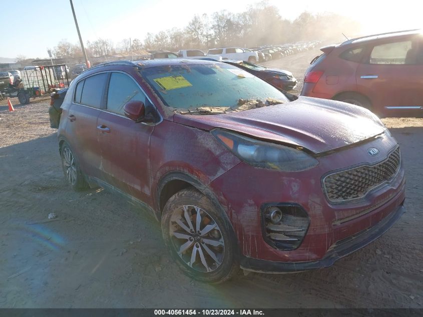 2019 Kia Sportage Ex VIN: KNDPN3AC8K7550437 Lot: 40561454