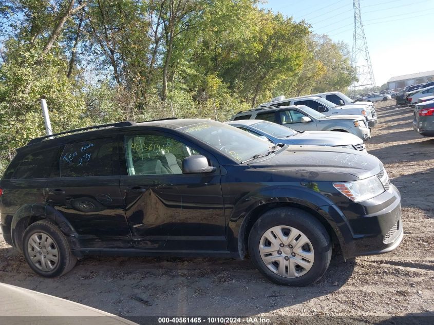 2016 Dodge Journey Se VIN: 3C4PDCAB5GT223331 Lot: 40561465