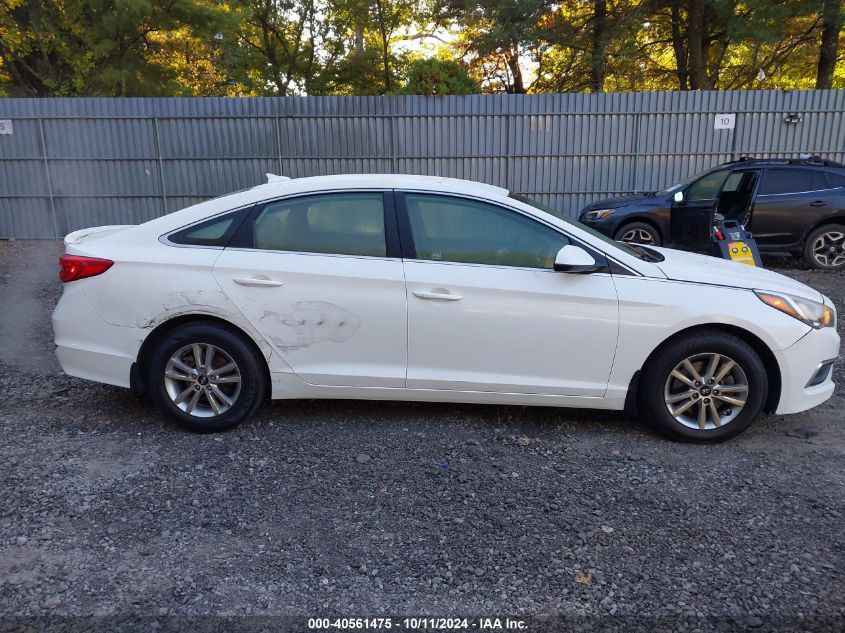 2017 Hyundai Sonata Se VIN: 5NPE24AF1HH465430 Lot: 40561475